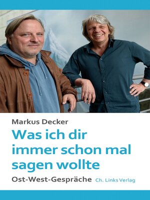 cover image of Was ich dir immer schon mal sagen wollte